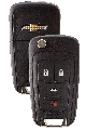 Strattec 5912543 2010 Chevrolet Camaro & Equinox 4 Button Remote/Flip Key