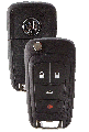 Strattec 5912555 Buick 4 Button Remote Flip Key